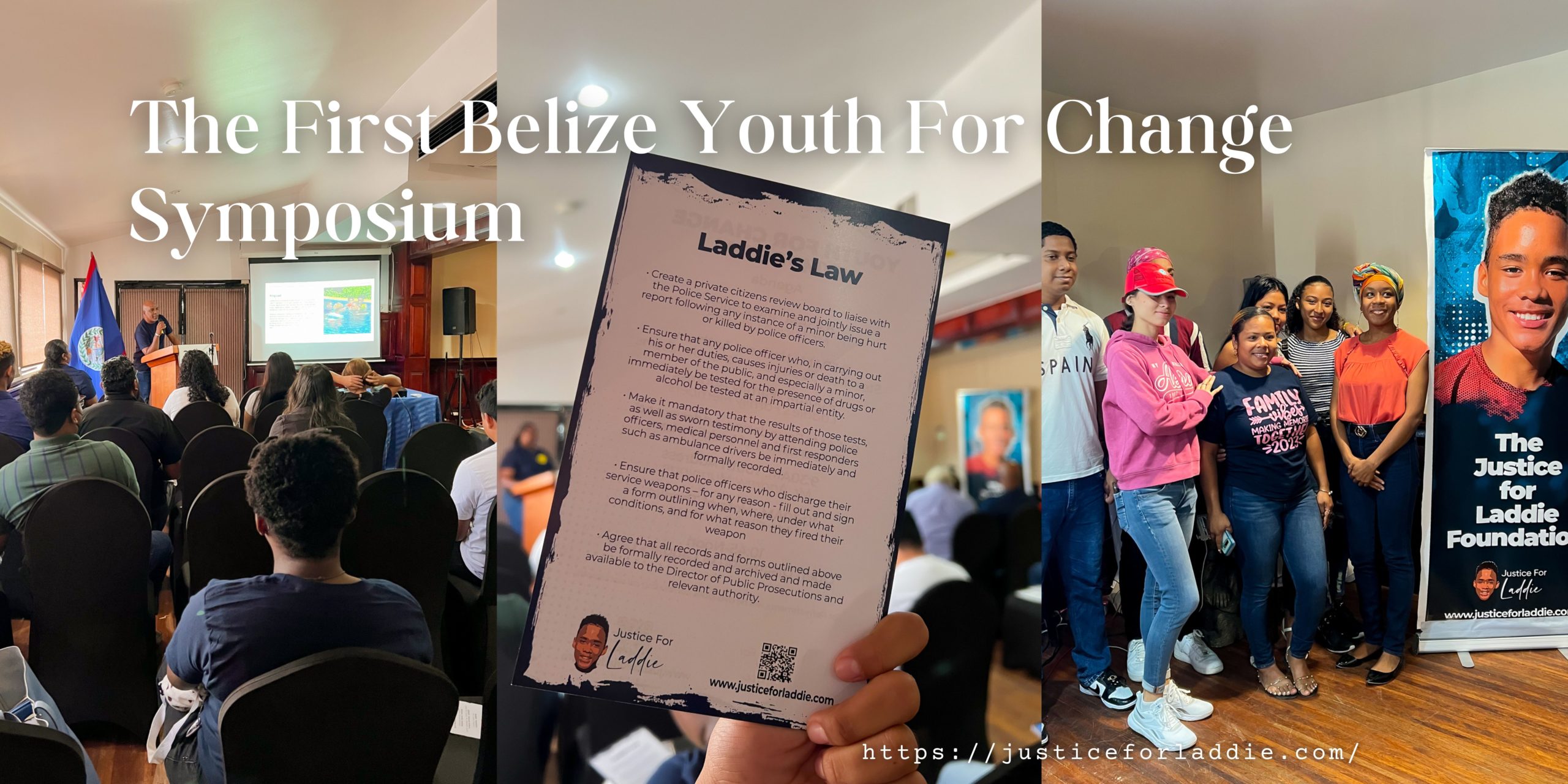 Justice for Laddie Foundation engages for change – Love FM Belize News &  Music Power